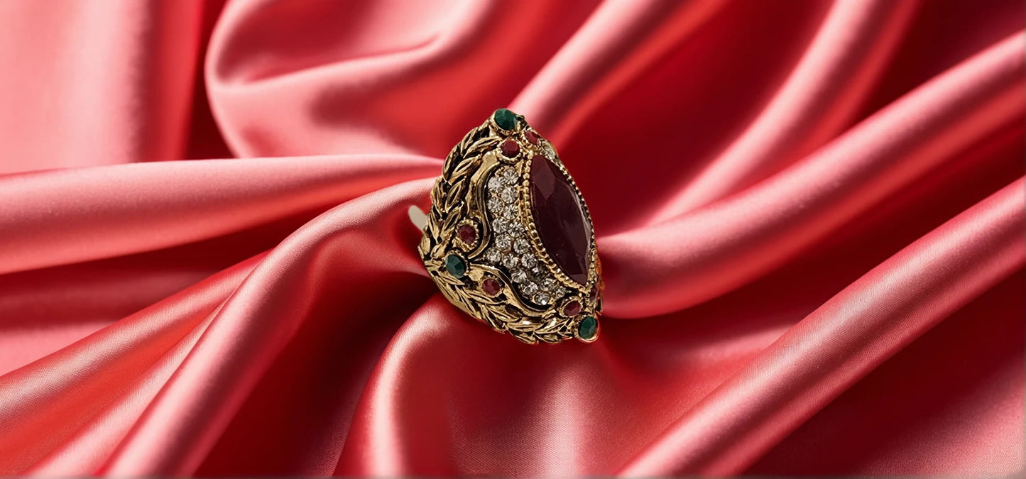 Regal Ruby Ring