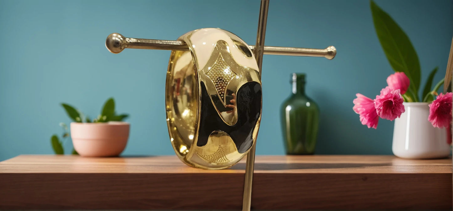 Luxe Enamel Cuff