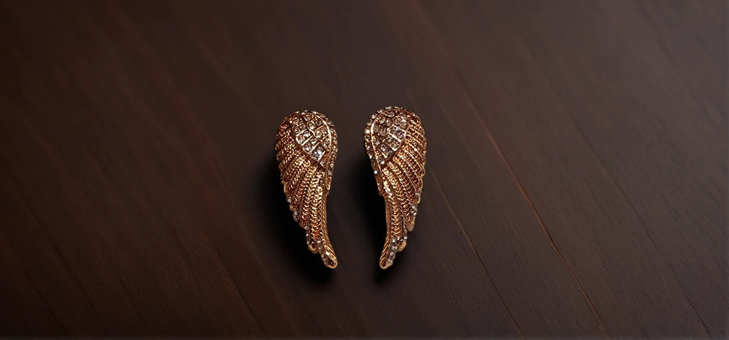 Angelic Wing Studs