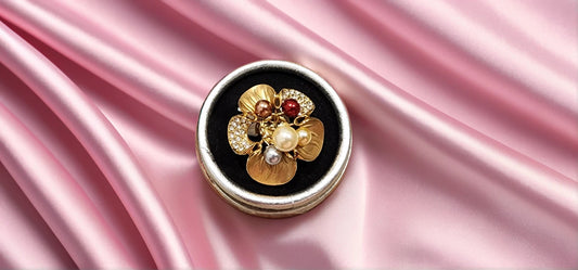 Golden Petal Bloom Ring