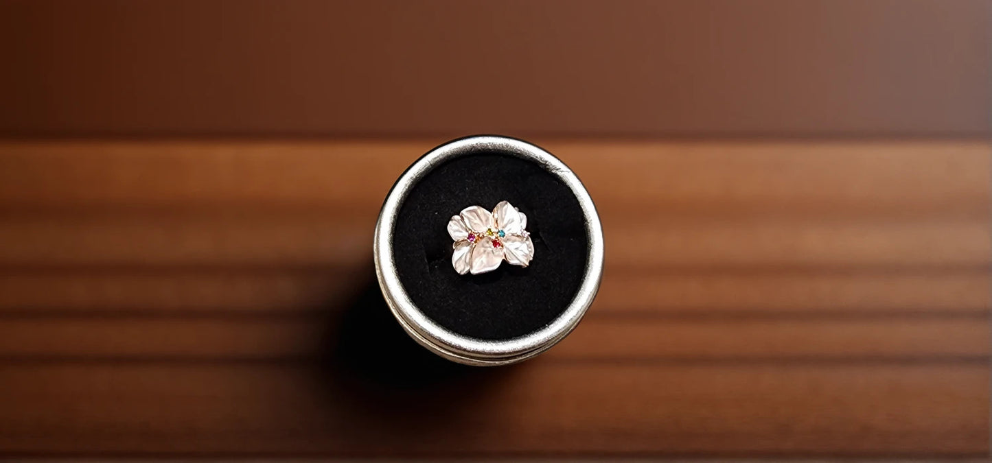 Crystal Bloom Ring