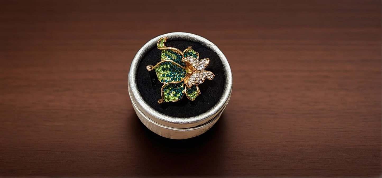 Emerald Bloom Ring