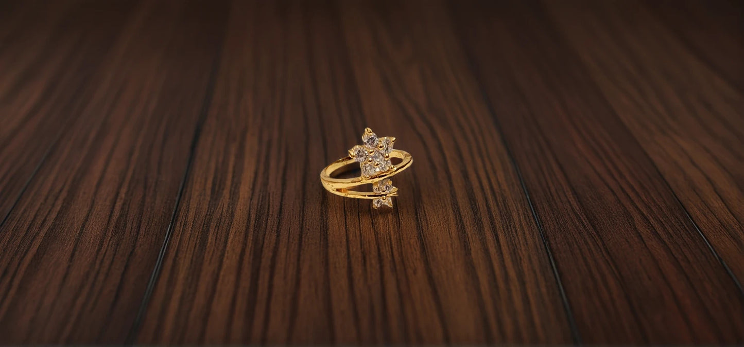 Sparkle Bloom Ring
