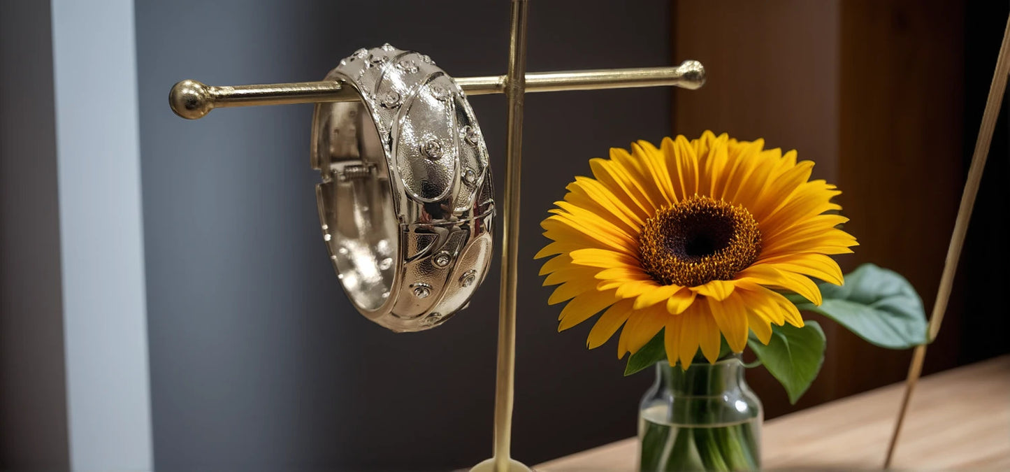 Silver Aurora Bangle