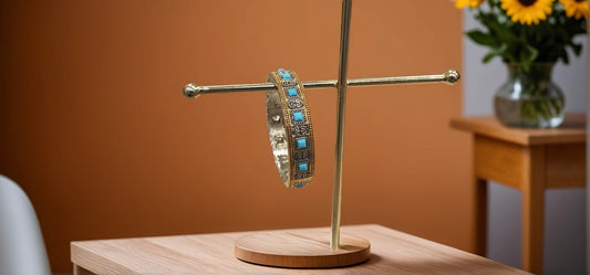 Turquoise Mosaic Bangle