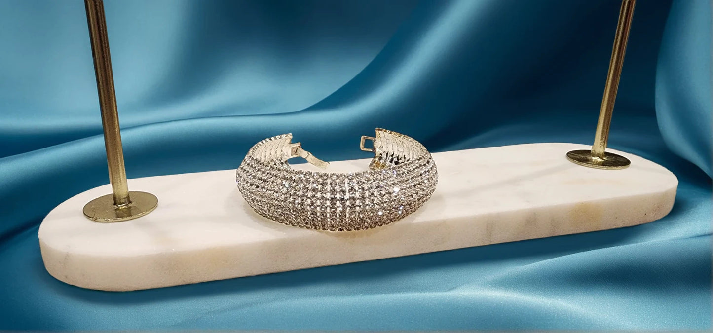 Starlight Pavé Statement Bracelet