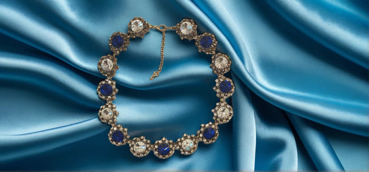 Sapphire Radiance Choker
